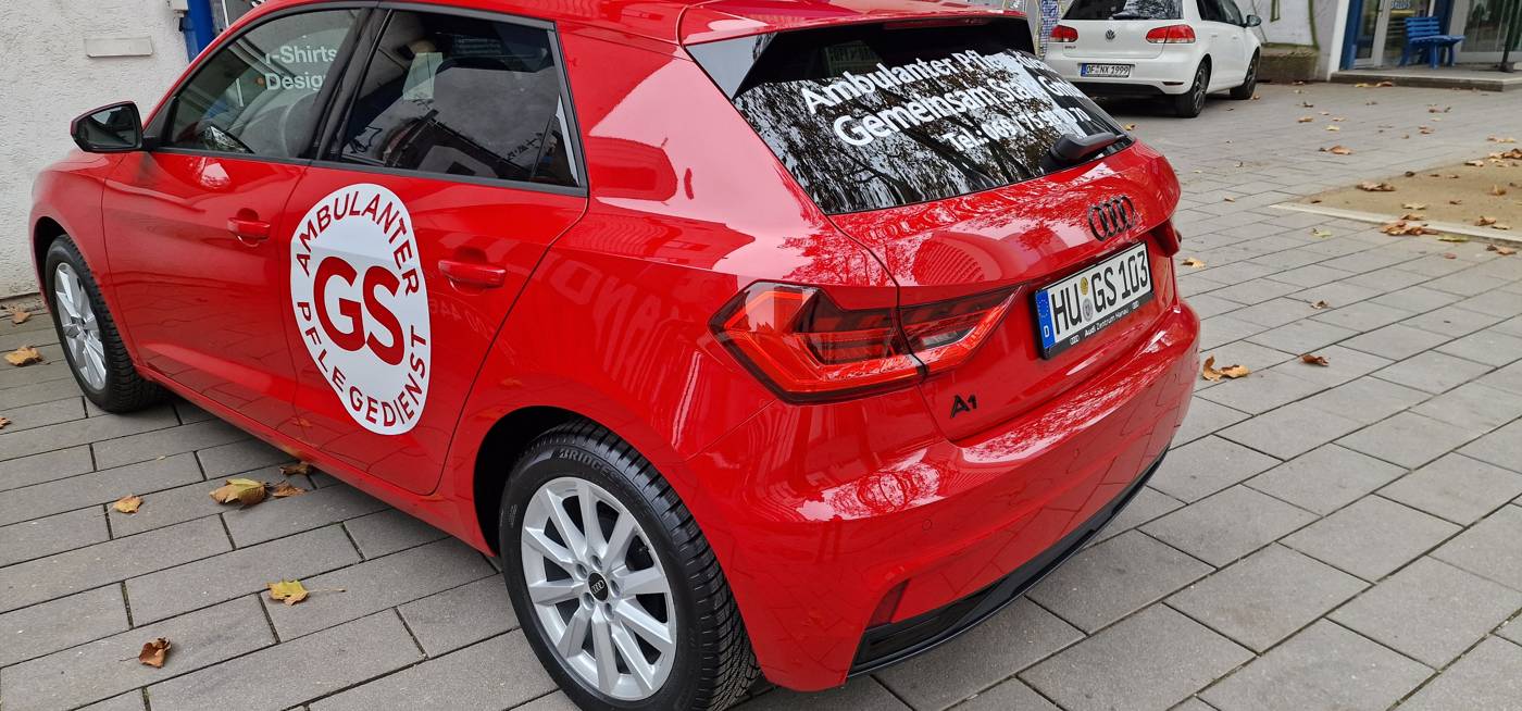 Auto-Folierung in Offenbach – Manolo Werbung